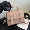 New Women's Shoulder Oblique Span Bag Simple Small Square Bag