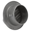 Thickened 304 Stainless Steel Wall Vent Round Air Vent Grille Louvered Vent Cover  For Kitchen