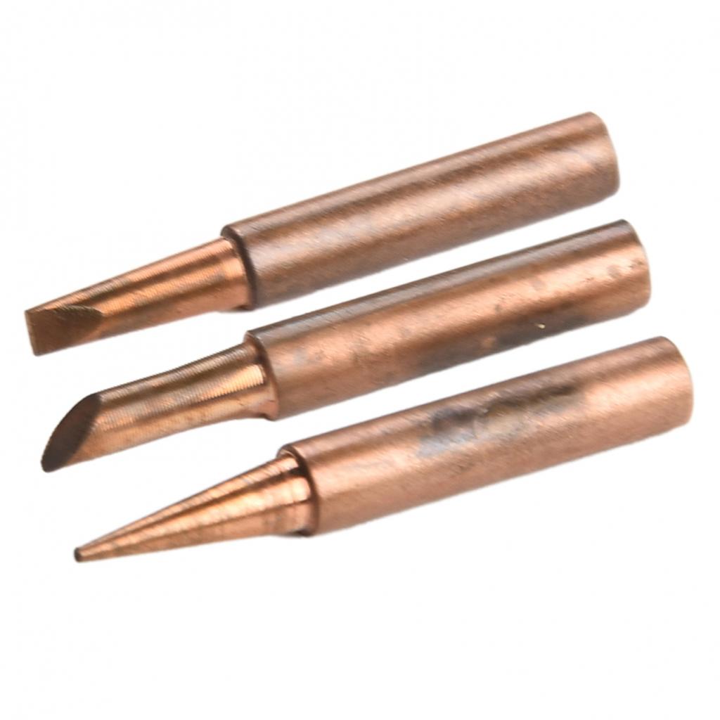 10pc/Set Soldering Tip 900M-T Soldering Tip Pure Electric Iron Head High Quality
