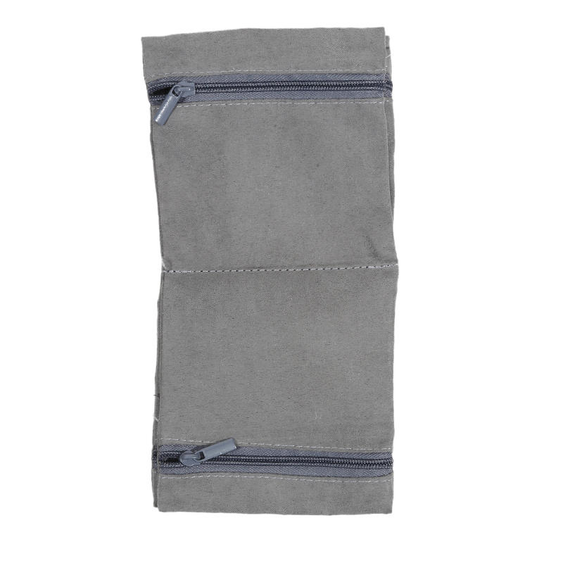 Foldable Jewelry Organizer Multiple Compartments High Capacity Travel Jewelry Storage Bag Zipper Delicate Clutch Bag Travel