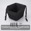Front Bike Basket with Mounting Hardware Open-Top for Grocery Shopping