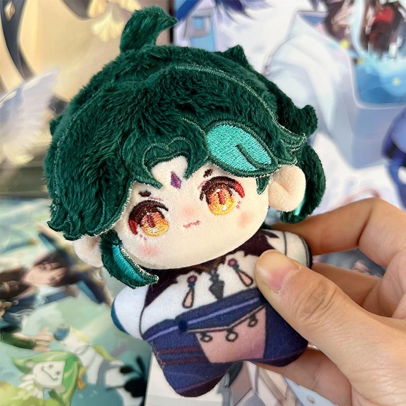 10cm Genshin Impact Plush Toy Starfish Body Stuffed Zhongli Xiao Furina Raiden Shogun Scaramouche Cartoon Figure Game Anime Doll