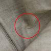 PRADA Canapa Handbag 1BG439 Triangle With Logo Light gray denim Women Used