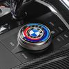 CRZK2 Carbon Fibre Car Knob Sticker Decoration Accessories For BMW 1 2 3 4 5 7 Series X1 X3 X4 X5 X6 X7 F10 F20 F30 G20 G30 F15 F16