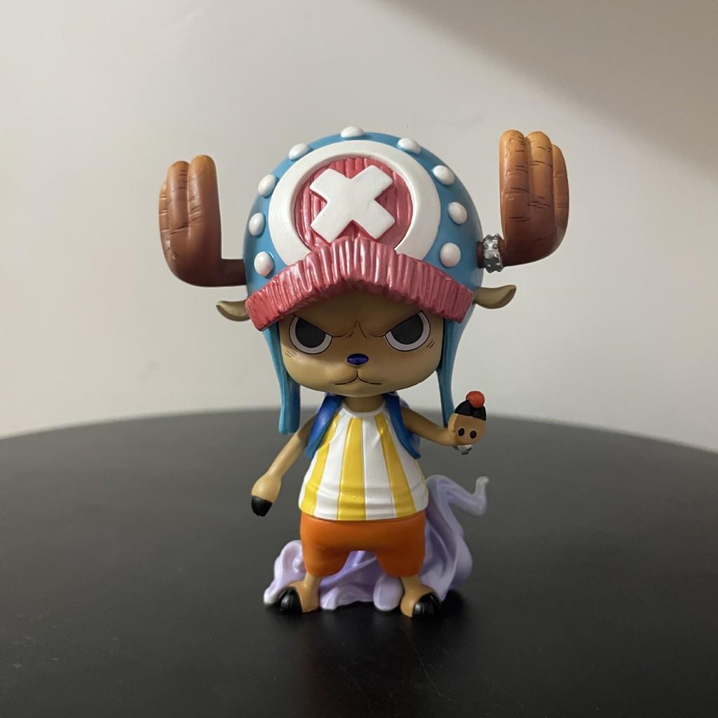 One Piece Chopper PVC-Figur mit Lächeln für Schreibtisch und Auto-Dekoration