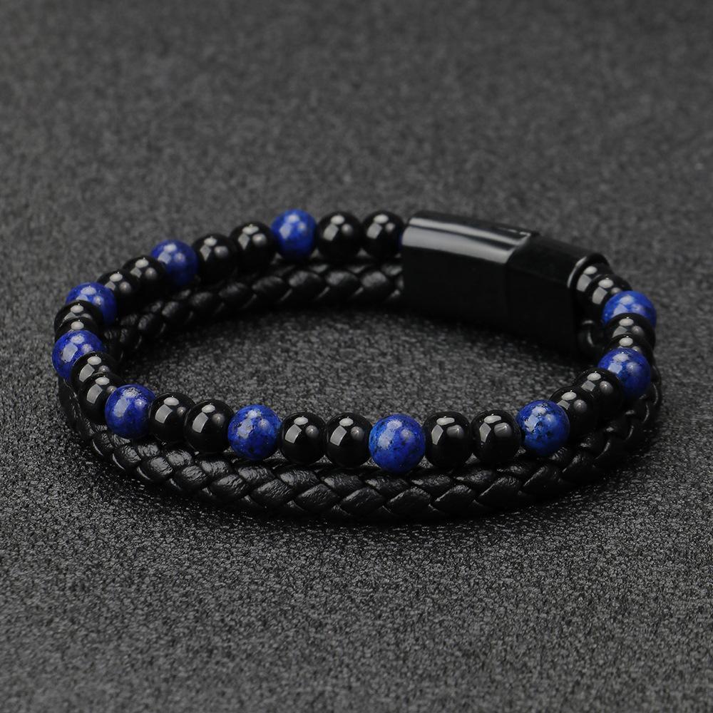 Simple Bracelet Men's Woven Bead Bracelet Jewelry