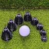8 Pcs Golf Simulator Tees Plastic Golf Tees for Outdoor Indoor Simulator Practice Training Golf Mat Tees for Winter Turf And Driving Range