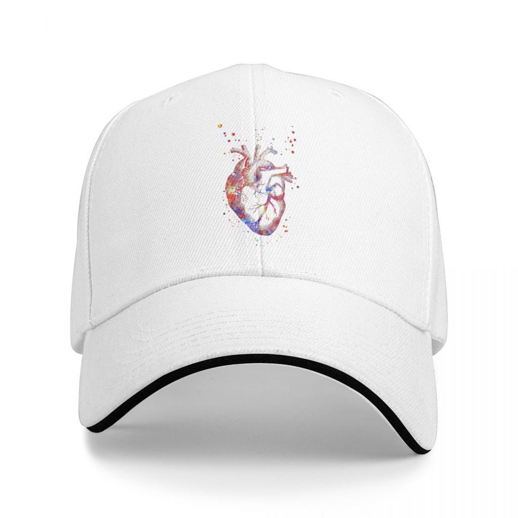 Baseball Caps Vintage Anatomical Heart Biology Anatomy Customized FeUnisex Unisex Casual Summer Hats