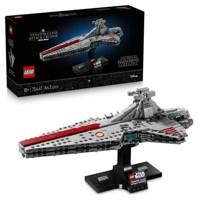 LEGO Star Wars 75441 Le Croiseur d'Assaut de Classe Venator - Set pour Adulte - Vaisseau