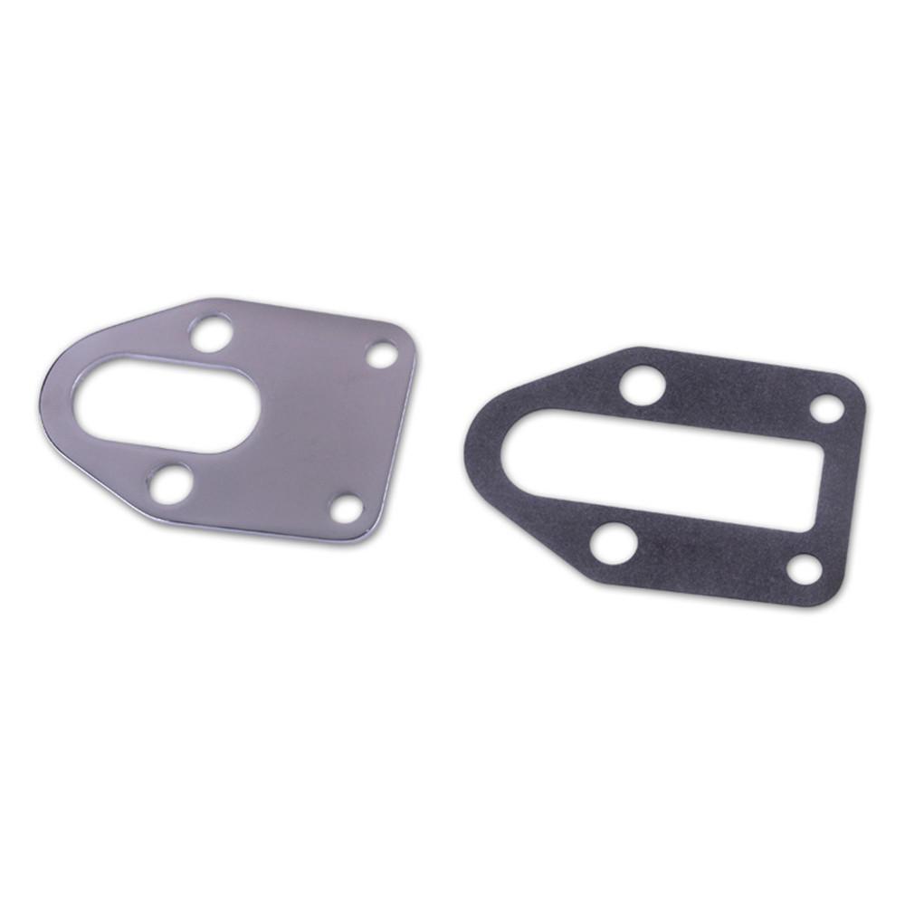 Aluminum Alloy Small Block Fuel Pump Mounting Plate For Chevy SBC 283 327 350