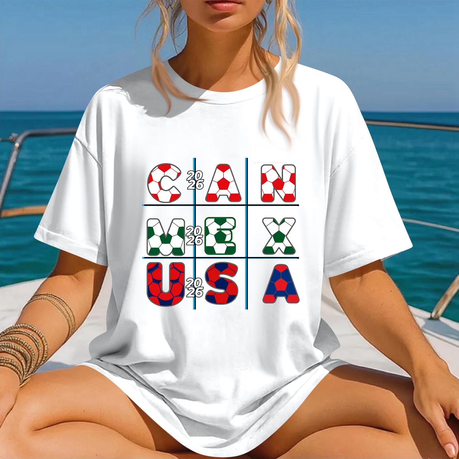 

Men s Fashion Casual Printed T-shirt Crewneck Pullover Short Sleeve Top XL білий