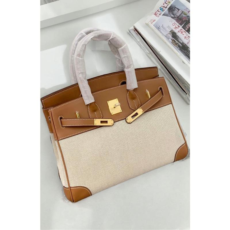 Grensoverschrijdende middeleeuwse 25cm30cm koeienhuid canvas damestas met lange schouderband forens casual leren schouder