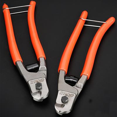 MultiFunctional 8 Inch Rope Scissors Steel Wire Rope Pliers Cable Cutter Wire Cutting Hand Tools for Professional