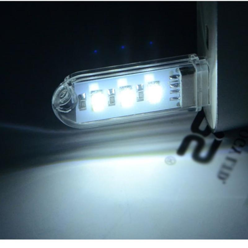 

USB LED Book Lights Mini Portable Ultra Bright Reading Book Lamp For Camping Power Bank Notebook Book Night lights Flashlight 1PCS