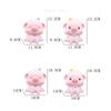 Piggy Bank Cute Cartoon Pig Shape Small Portable Piggy Bank Decorative Ornament for Little Girls Chi