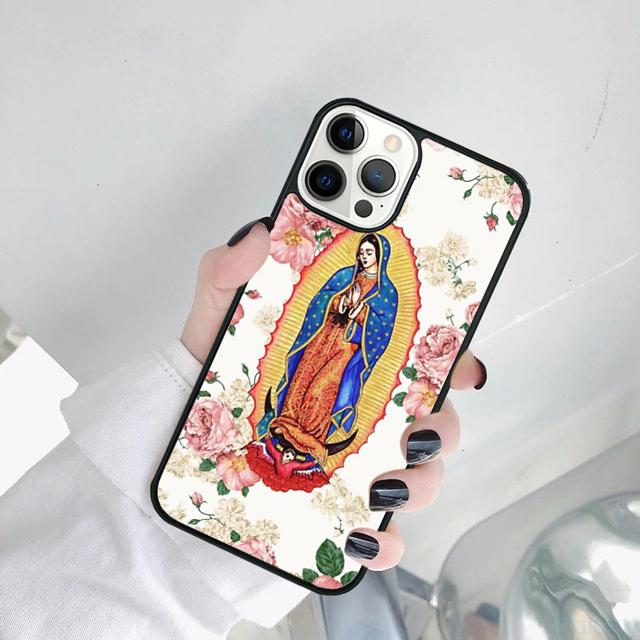 Guadalupe San Judas Phone Case Cover For iPhone 17 Air 15 Pro MAX 16 Plus 14 12 11 13 coque