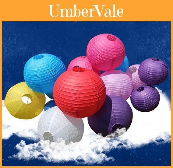 Premium Quality Folding Round Festival Color Decorative Paper Lanterns For Any Occasion