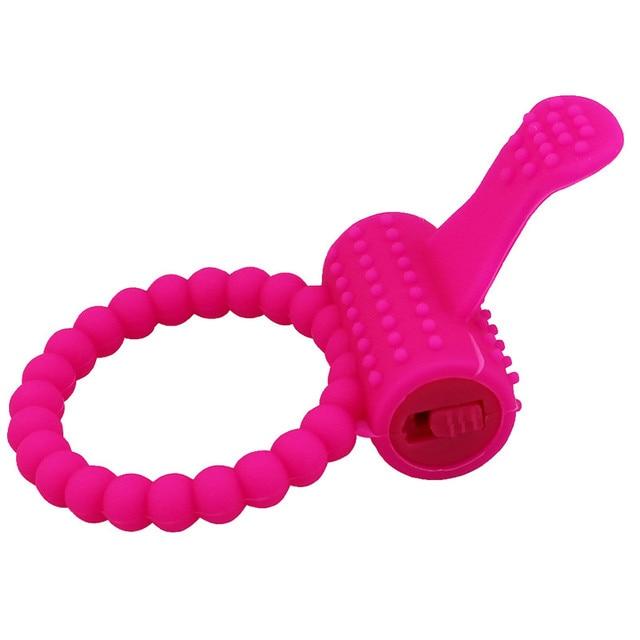 Sex Toys Vibrating Cock Ring Strong Penis Erect Male Masturbation Tools Penis Ring Clitoral Stimulator Erotic Accessories