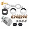 Exhaust Manifold Spring Gasket Rebuild Kit for Polaris RZR 800 2008-2011 RZR S 800 2009-2011 RZR 800 4 2010-2011 7081382 5250091