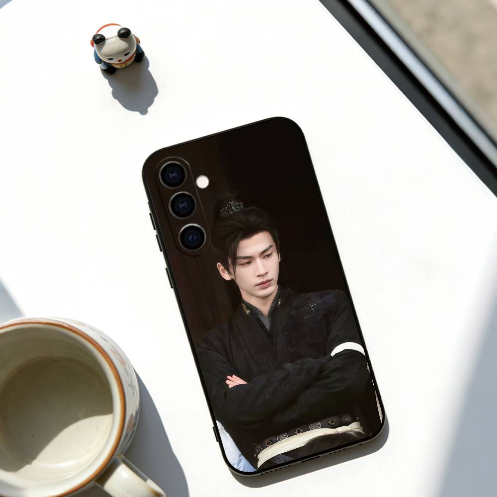 Zhang Linghe Phone Case Black Silicone Soft For Samsung Galaxy A73,A72,A71,A70,A53,A52,A51