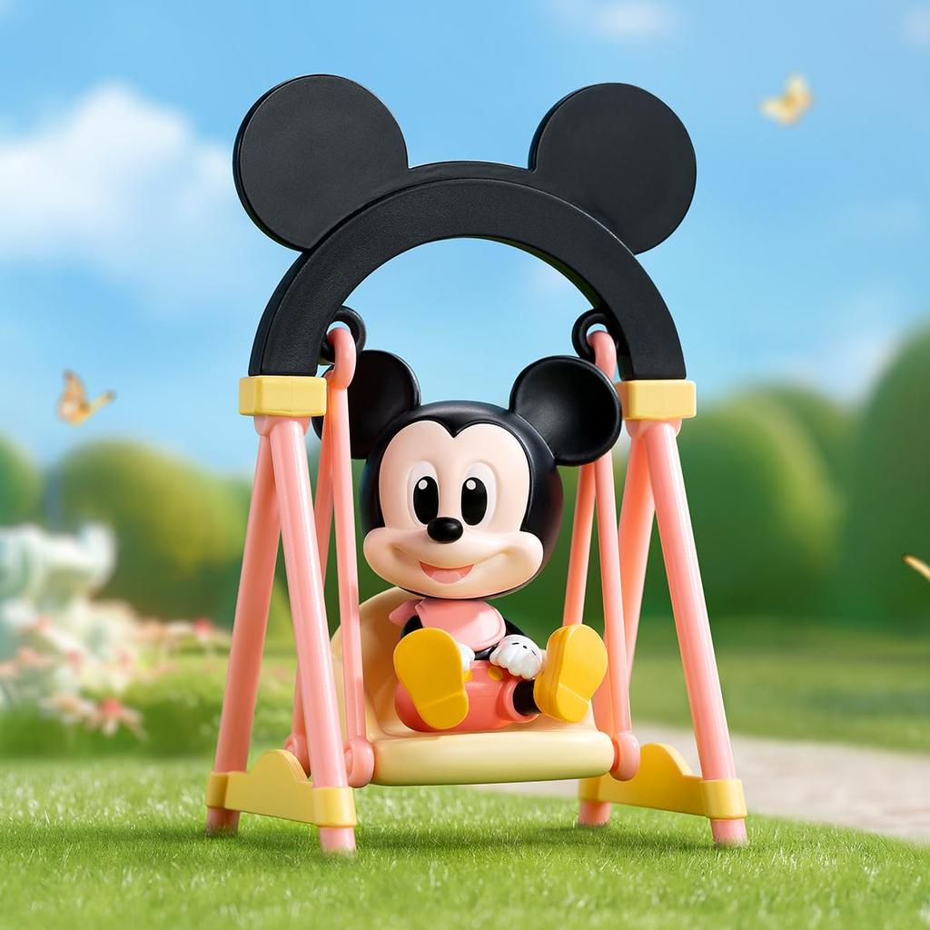 POP MART Disney Swing Series Box 9 Pop Mart Gacha Gacha Blind Box Figurka Plastikový model Prémiová hračka PVC Měkký vinyl Originální postava Dárek k narozeninám