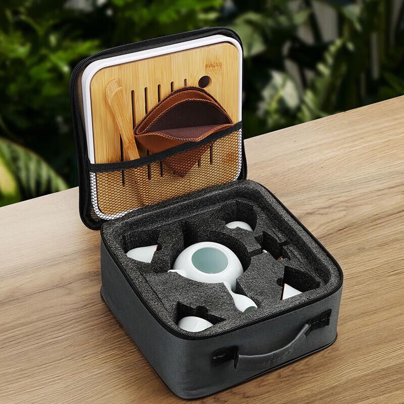 Fuyao Qingyun Ceramic Travel Tea Set