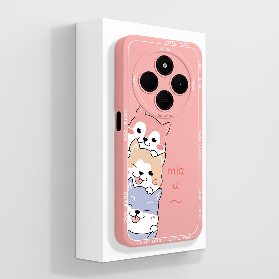 Case For POCO C75 Oil Painting Phone Back Cover For Xiaomi POCO C 75 4G 5G Soft Liquid Silicone Bumper Camera Protection Funda