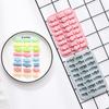24 Cavity Different Candy Silicone Molds Fondant Chocolate Molds Birthday Cake Decoration Soft Candy Molds Baking Accessories