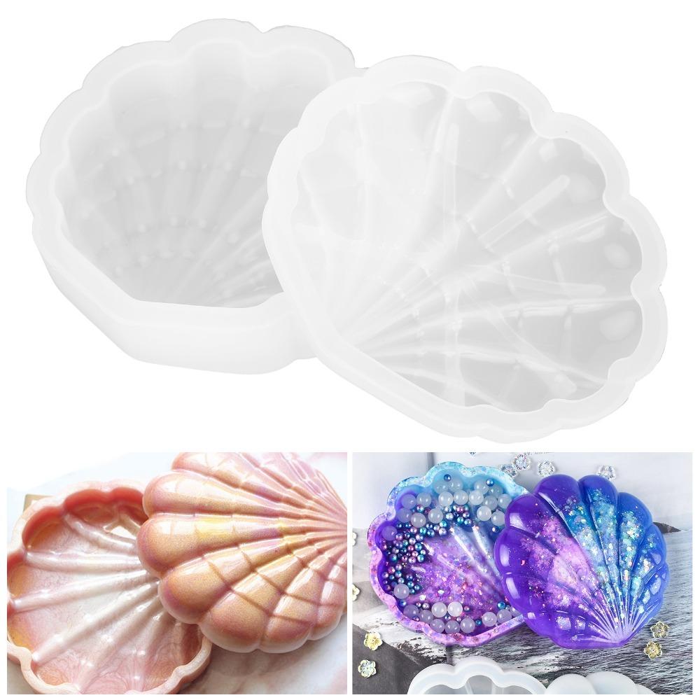 2pcs With Lid Resin Mould 3D Resin Crafts Mould Jewelry Tools DIY Silicone Mould DIY Crafts