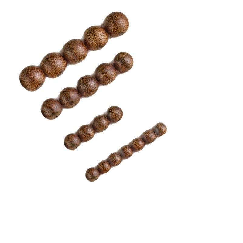 Natural Kynam Agarwood Sink-Grade Loose Beads Bracelet DIY Accessory