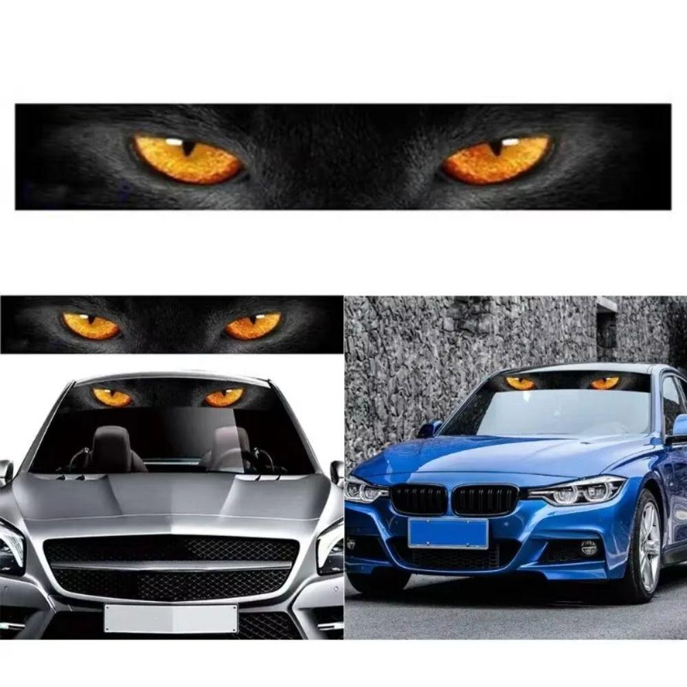 Wolf Eyes Pattern 3D Effect Stickers 3D Stereo Auto Decorative Stickers  Auto Banner