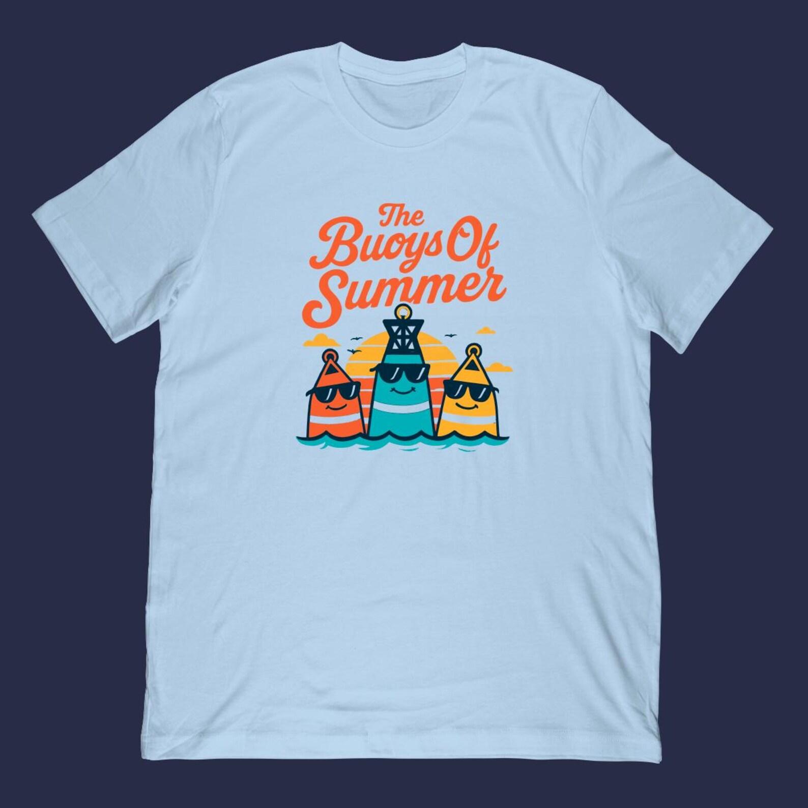 Buoys Of Summer T-Shirt | Funny Beach Pun Shirt S