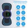 EMS Electric Neck Massager Lcd Display Cervical Massage Patch Low Frequency Pulse Muscle Stimulator Pain Relief Relaxation Tools