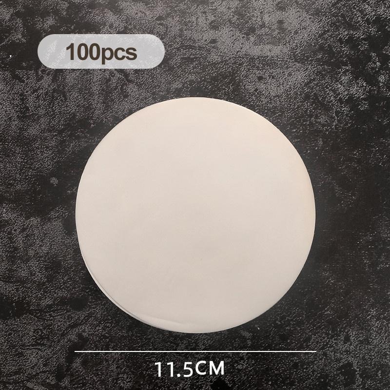 50/100pcs Round Burger Patty Paper Non Stick Freezer Parchment Paper for Beef Patties Baking Cooking Food Wrap
