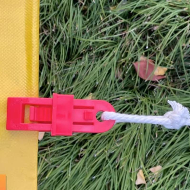 20Pcs Heavy Duty Tarp Clip Lock Grip Clamps Tighten Tent Clip Camping Tarp Fasteners Clip Holder for Cover Awnings