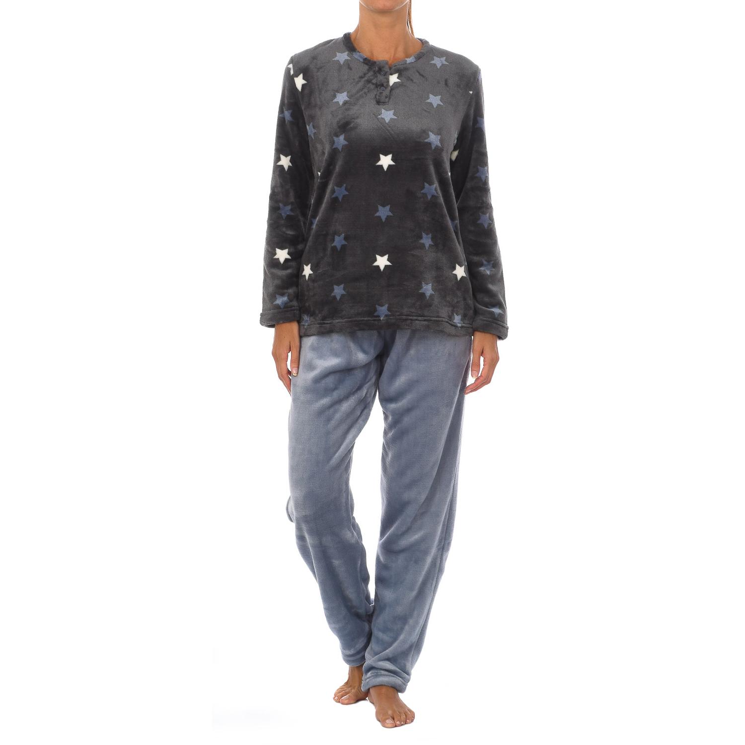 

Зимняя пижама Gina с круглым вырезом 41935 женщины