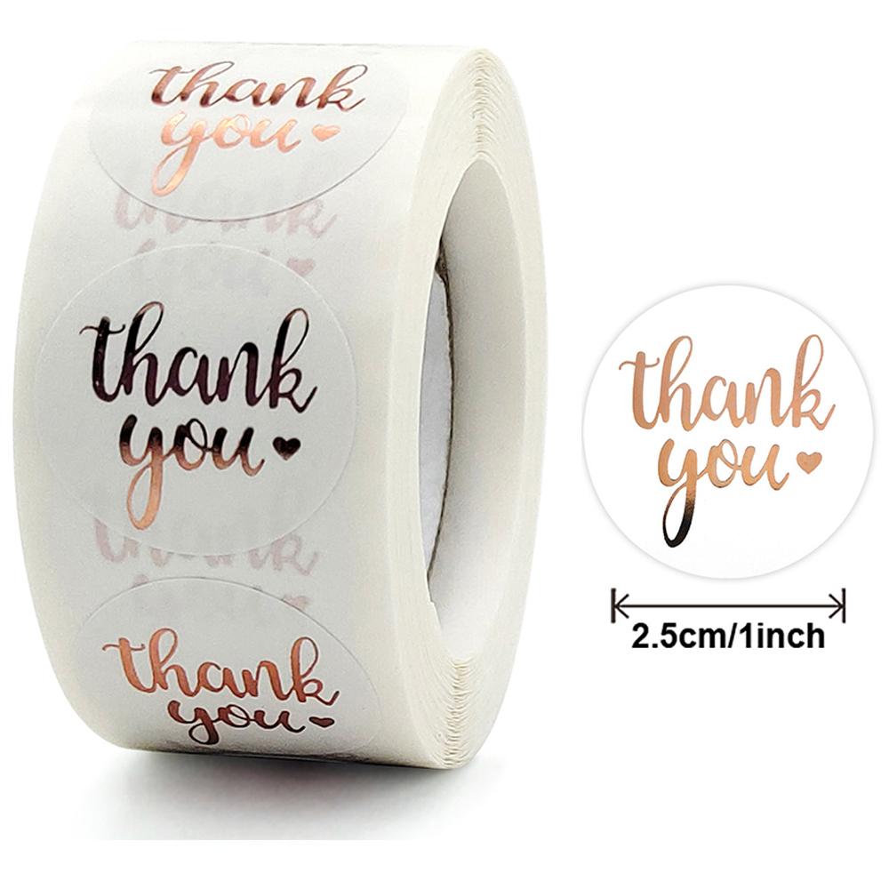 100-500Pcs High-Standard-Quality Thank High-Quality You High-Quality Wedding High-Quality Decoration High-Quality Sticker High-Quality Hot