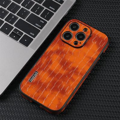 Funda Vintage con Textura de Cocodrilo a Prueba de Golpes Para Iphone 14 13 12 Mini 11 Pro Max Plus X Xs Xr 7 8 Lujo Piel Armadura Defender Funda