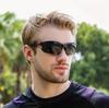 Men's and Women's Sports Glasses, Outdoor Polarized Fashion, Windproof, Suitable for Running, Fishing, Golf, and Driving