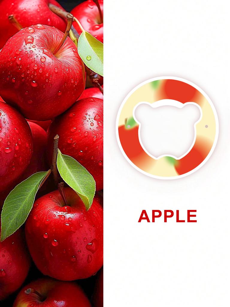 1pc Multi Flavour Fruit Flavour Rings For Water Cups, Little Bear Shape Flavour Rings For Water Cups Flavour Rings Drinking Tool