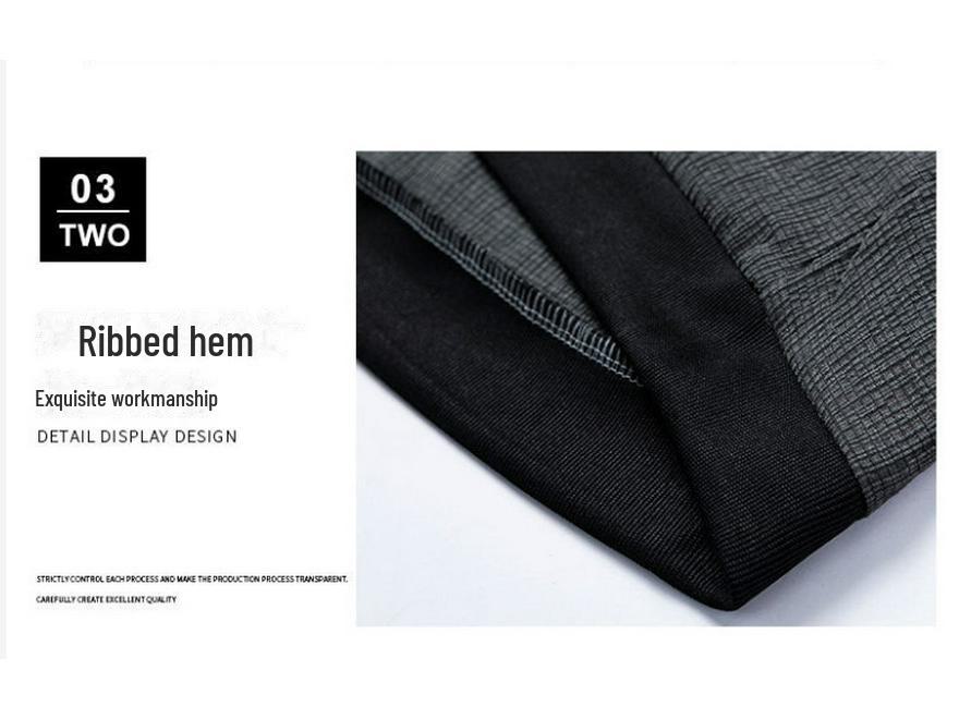 Men's Summer Loose Fit Ice Silk Sports Two-Piece: Short-Sleeved Shirt & Cropped Pants