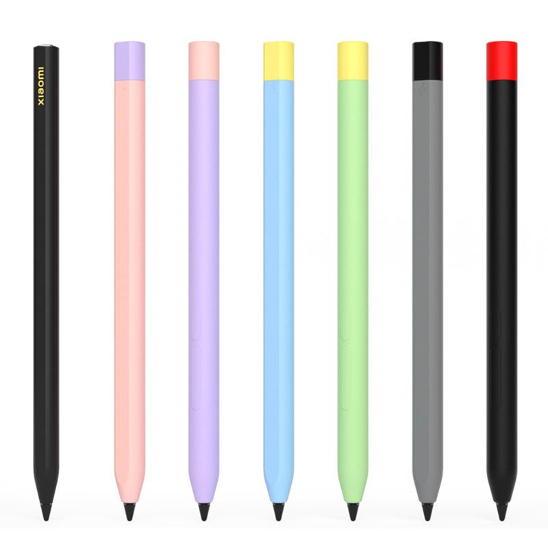 For Xiaomi Smart Pen (3rd Generation) Protective Sleeve Contrast Color Stylus Pen Cover with Dual Pen Caps