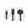 3 Piece Set Easy To Use Nylon Scraper Heat Resistant Spatula Scraper Spatula Set  Frying Eggs
