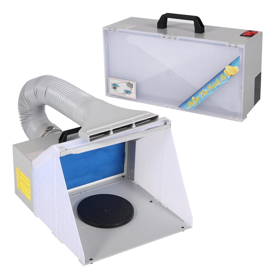 Airbrush Spray Booth Kit Craft Spray Booth Extractor Filter