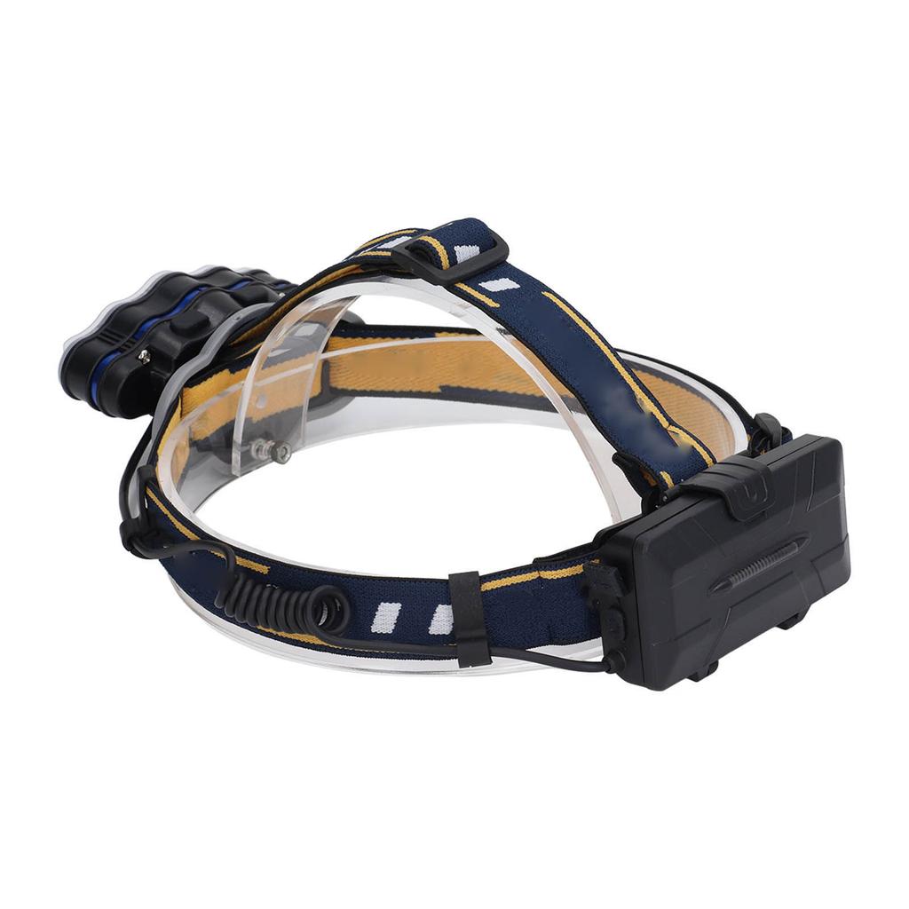 Headlamp Rechargeable Super Bright IPX4 Waterproof 8 LED Head Lamp Headlight Flashlight