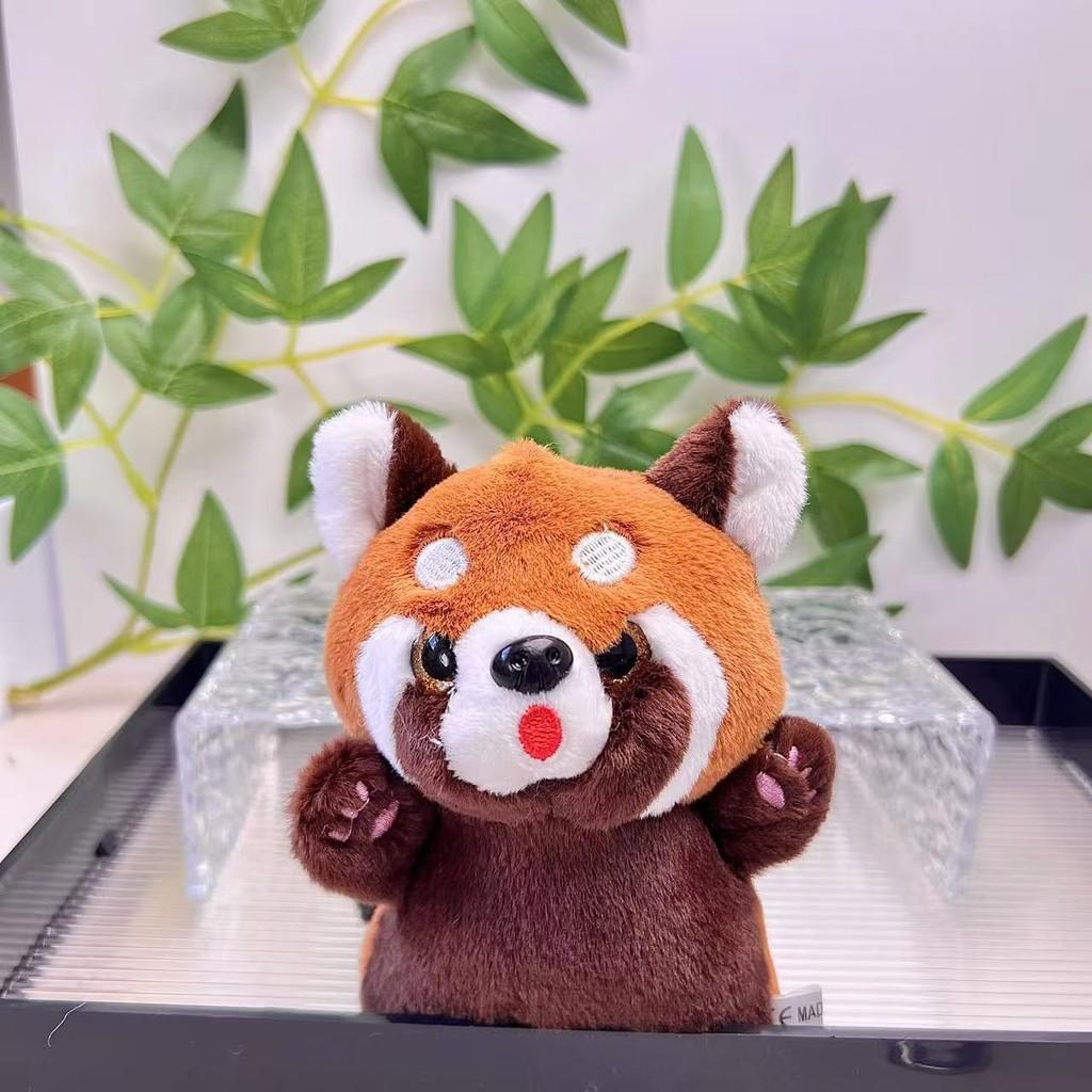 Endearing Small Raccoon Plush Toy Keychain Super Soft And Lovable Decor Animal