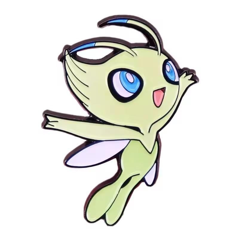 Japanese Anime Game Pokemon Briefcase Badges Soft Enamel Pin Men Badges Lapel Pins for Backpack Brooches On Clothes Accessories