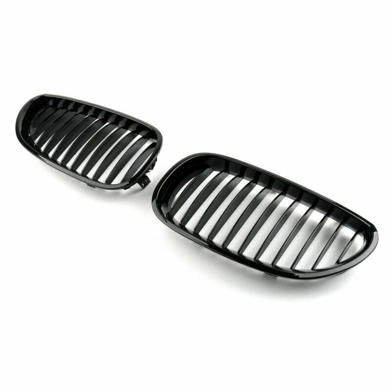 Přední náhradní lesklá černá mřížka ledvinek pro BMW E60 E61 řady 5 2003 2004 2005 2006 2007 2008 2009 2010