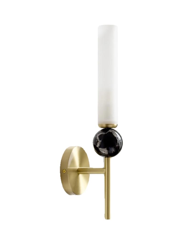 Light Luxury Marble Wall Lamp All Copper LED Lamp Hotel Living Room Bedroom Balcony Staircase Corridor Home Decoration Wall Lamp
