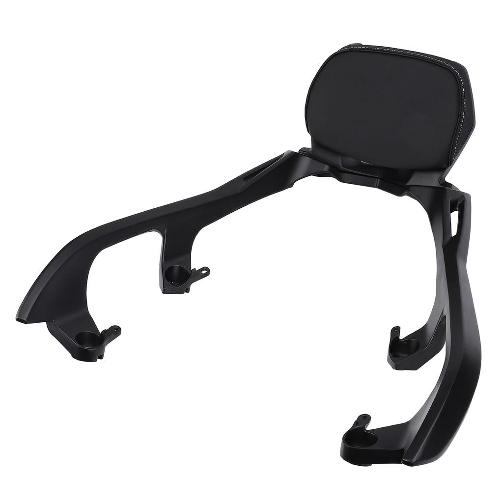 Motorcycle Passenger Backrest Reduce Riding Fatigue Rear Seat Backrest Cushion Pad with Bracket for